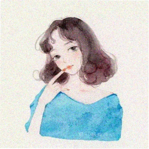 游客头像插画一位带孩子的旅行者